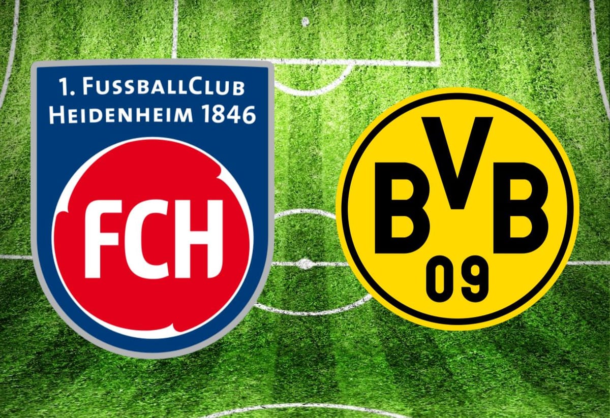 1. FC Heidenheim – Borussia Dortmund im TV: Anstoßzeit, Sender und Statistik