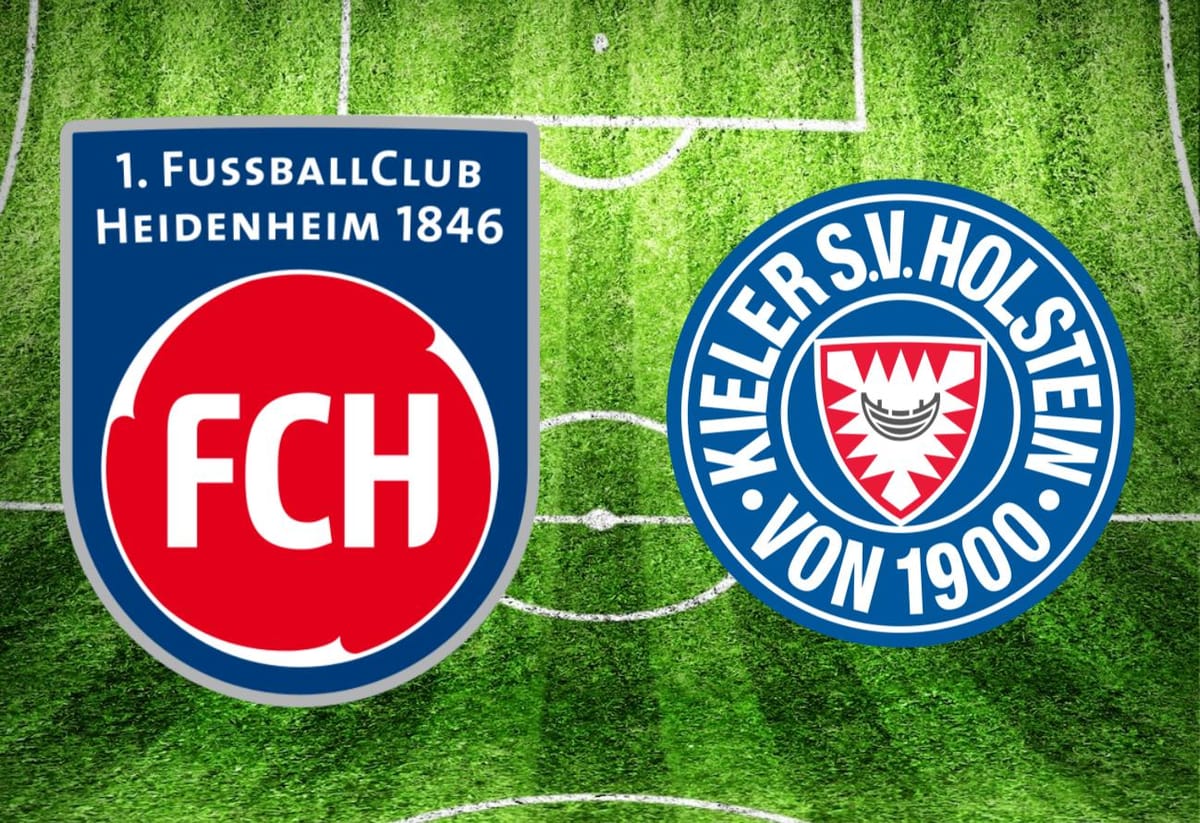 1. FC Heidenheim – Holstein Kiel im TV: Anstoßzeit, Sender und Statistik