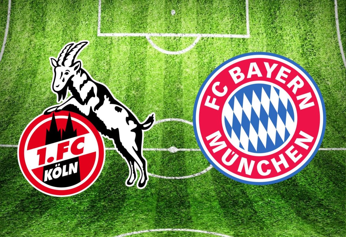 1. FC Köln – Bayern München im TV: Anstoßzeit, Sender und Statistik