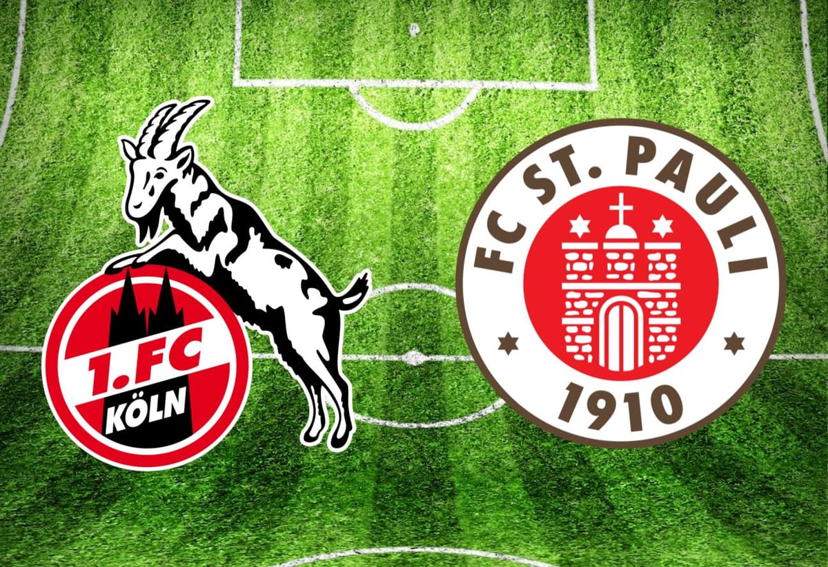 1. FC Köln – FC St. Pauli im TV: Anstoßzeit, Sender und Statistik