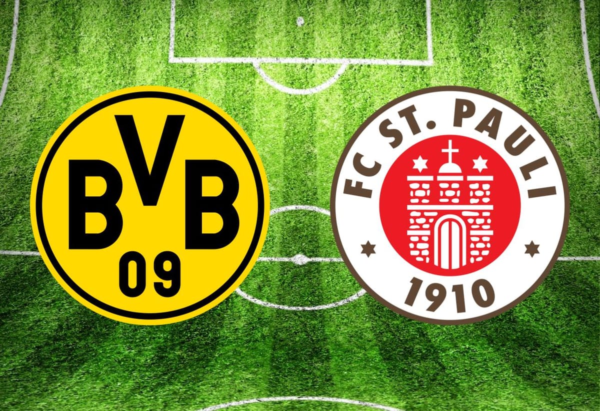 Borussia Dortmund – FC St. Pauli im TV: Anstoßzeit, Sender und Statistik