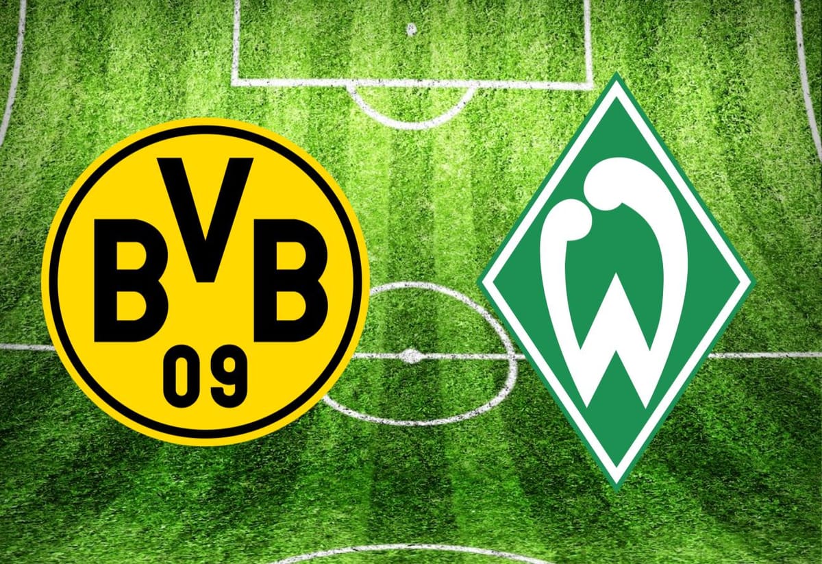 Borussia Dortmund – Werder Bremen im TV: Anstoßzeit, Sender und Statistik