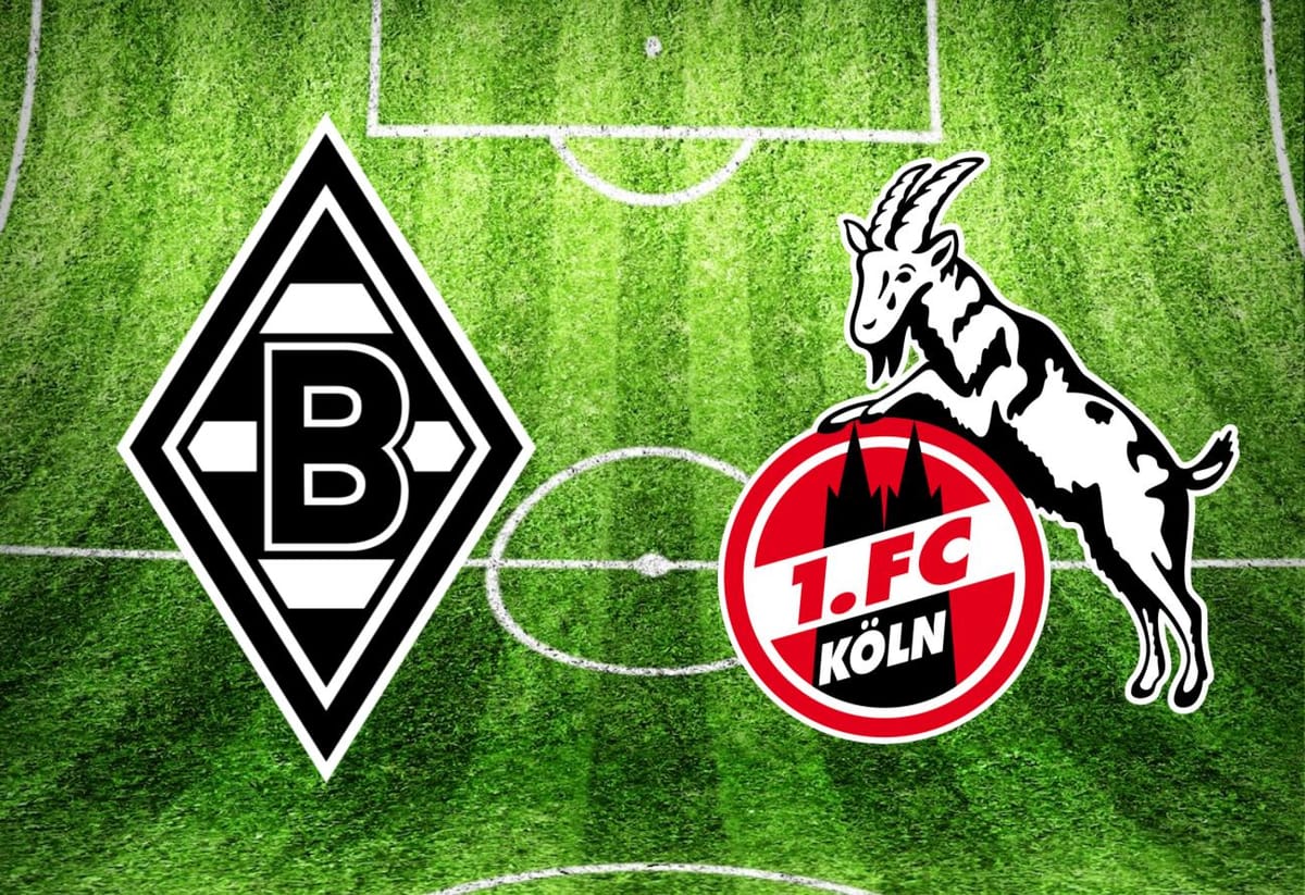 Borussia Mönchengladbach – 1. FC Köln im TV: Anstoßzeit, Sender und Statistik