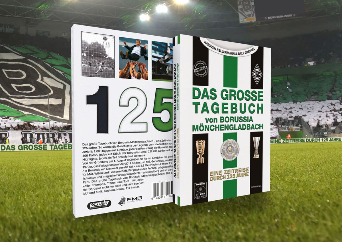 Das große Tagebuch: Eine Zeitreise mit Borussia Mönchengladbach