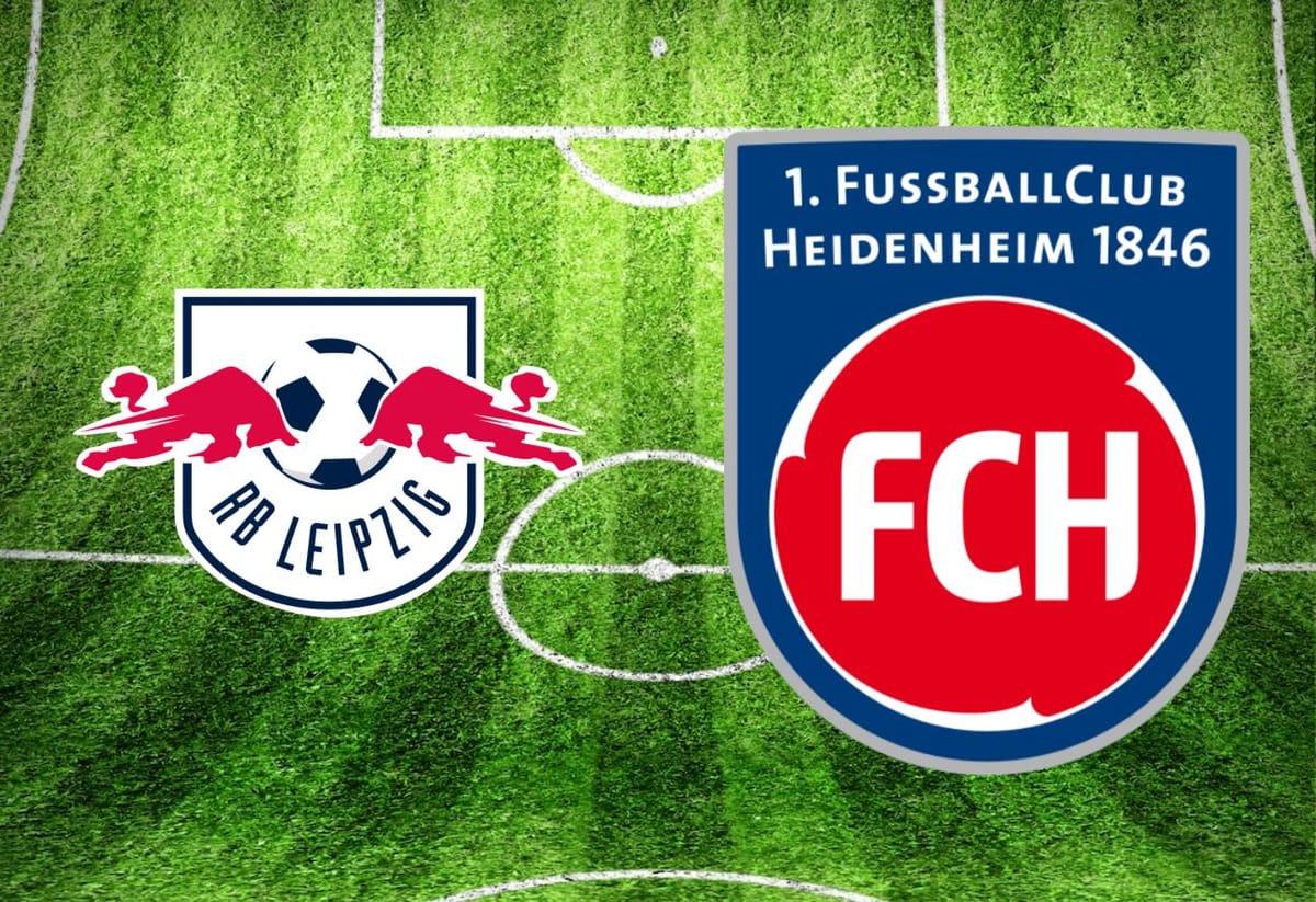 RB Leipzig – 1. FC Heidenheim im TV: Anstoßzeit, Sender und Statistik