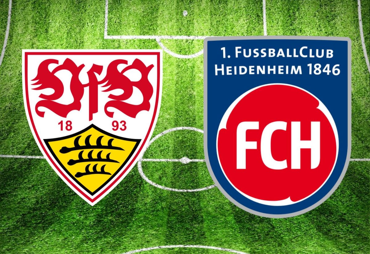 VfB Stuttgart – 1. FC Heidenheim im TV: Anstoßzeit, Sender und Statistik