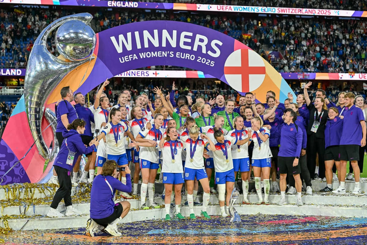 Englands Fußballerinnen erneut Europameister