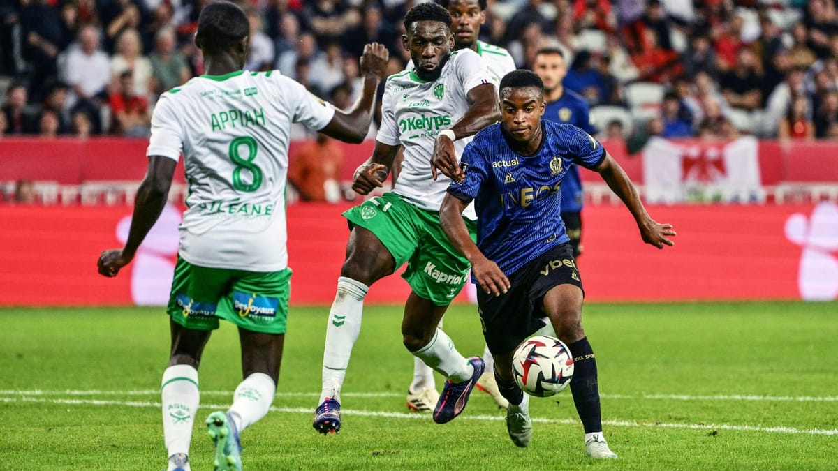 Moukoko mit Doppelpack bei Nizza-Kantersieg