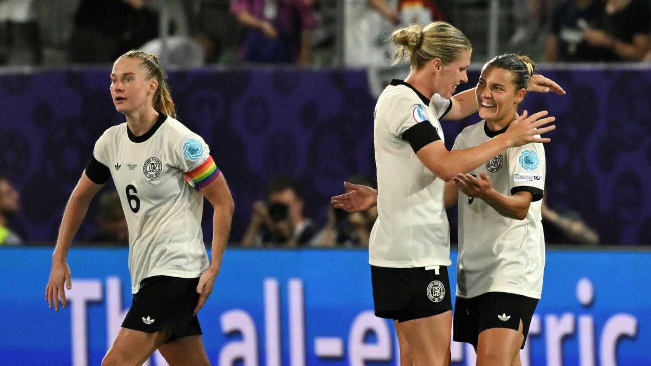 Carlotta Wamser startet im EM-Spiel gegen Dänemark