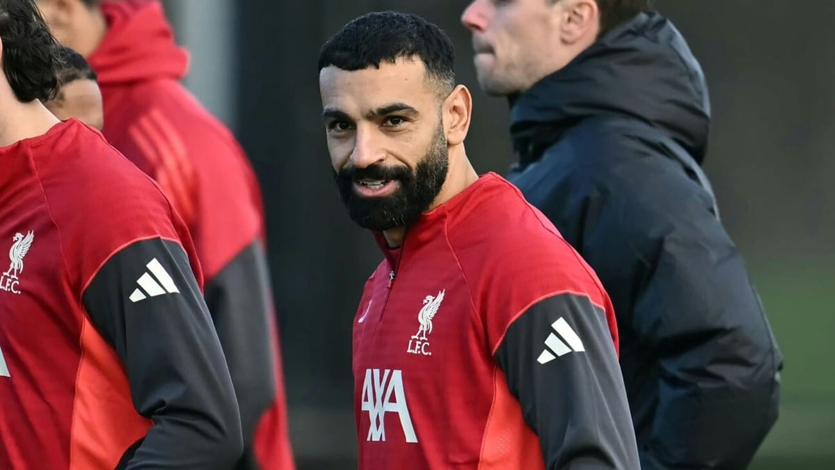 Inmitten des "Bürgerkriegs": Salah trainiert und lacht