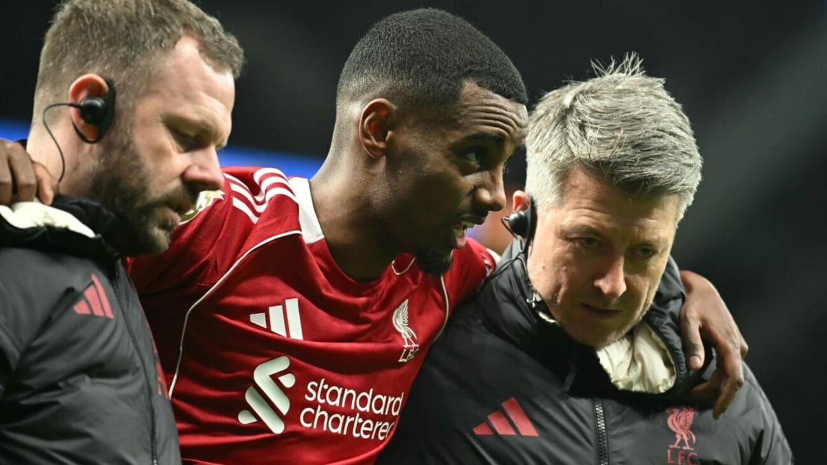 Knöchelbruch: Rekordeinkauf Isak fehlt Liverpool lange