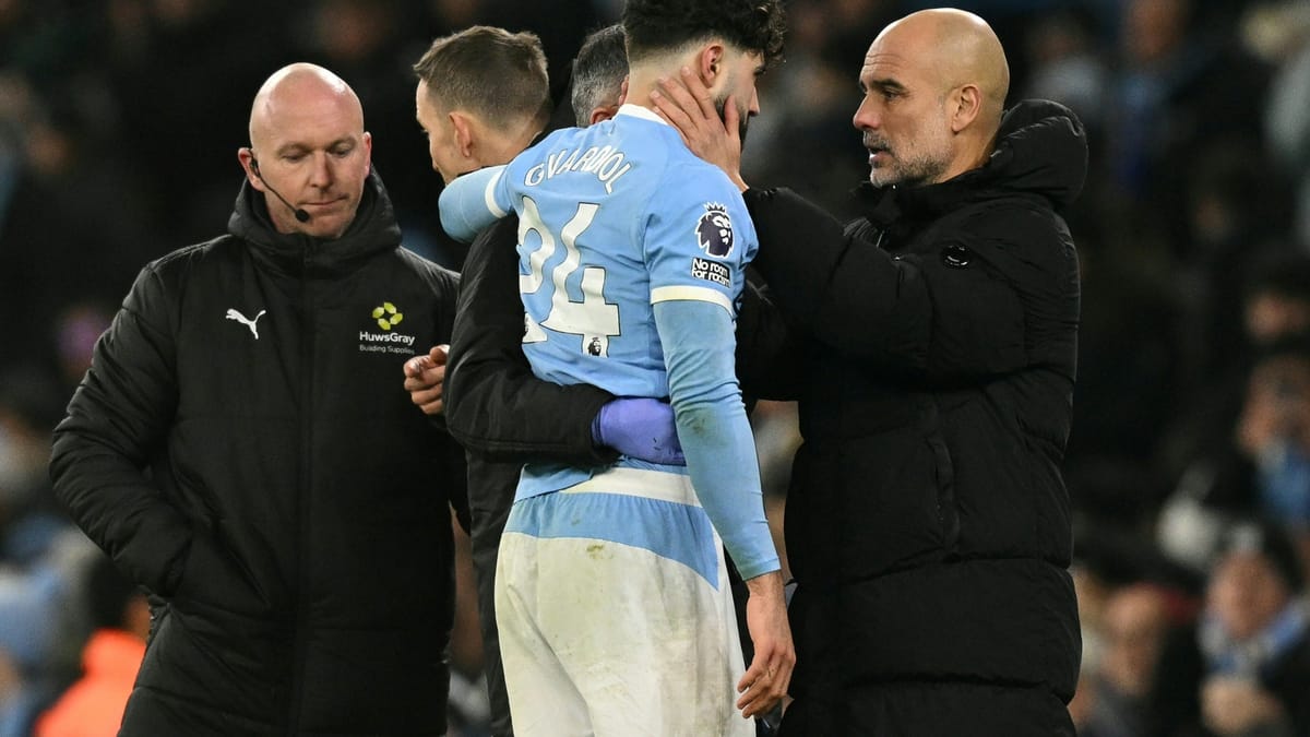 ManCity: Schienbeinbruch bei Gvardiol