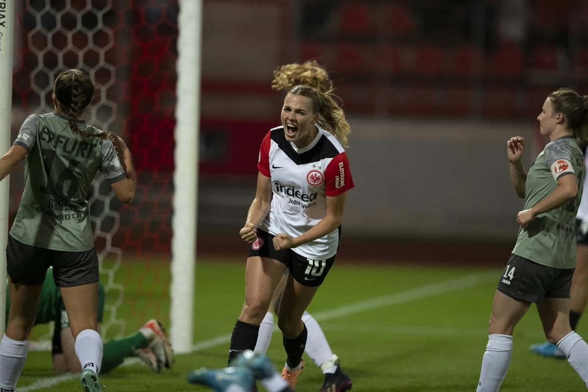DFB-Pokal: Freigang führt Frankfurt ins Achtelfinale