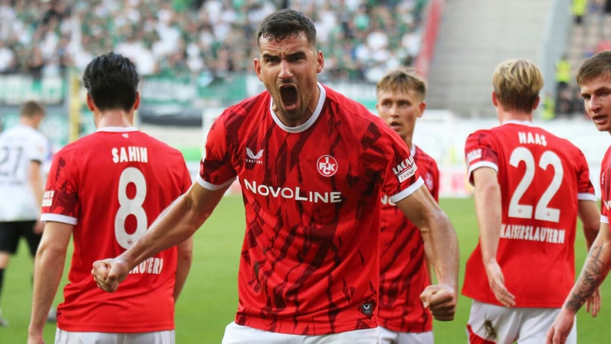 Dreierpack Prtajin: Kaiserslautern überrollt Münster