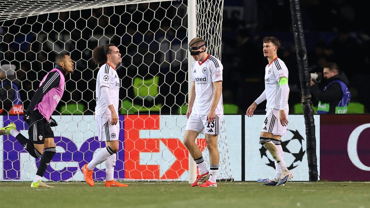 Aus in der Königsklasse: Eintracht im "tiefen Tal"