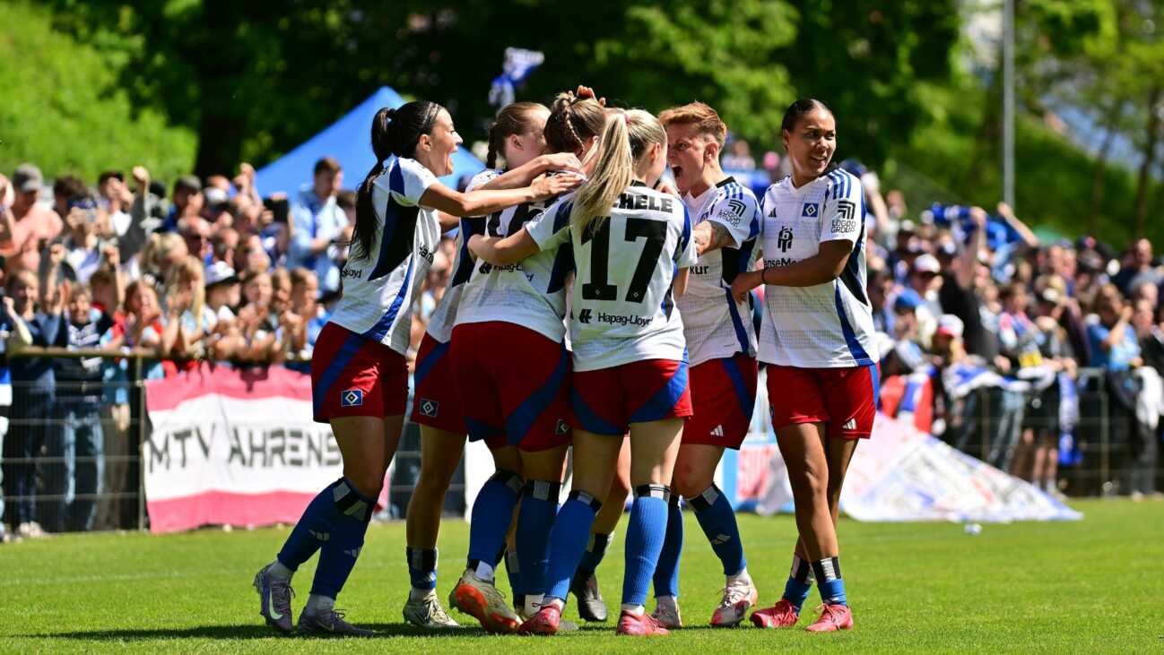 Hamburg feiert Doppelaufstieg: Auch HSV-Frauen erstklassig