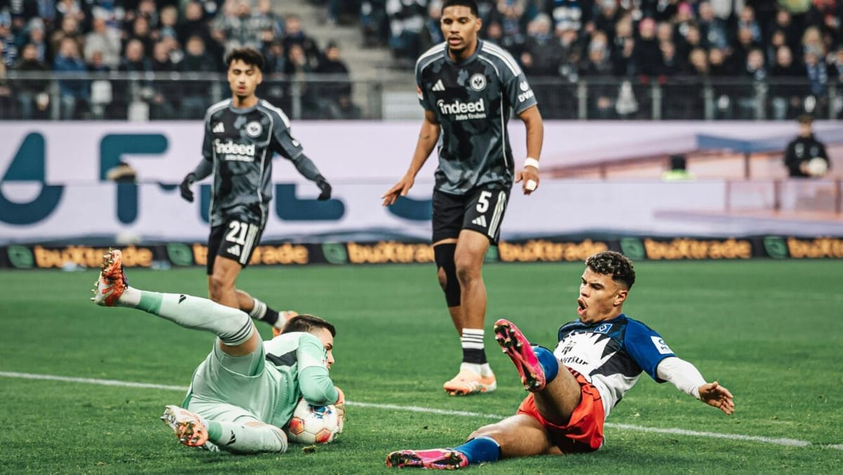 Frankfurt holt einen Punkt beim HSV