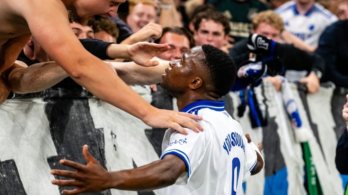 Moukoko schießt Kopenhagen in die Champions League