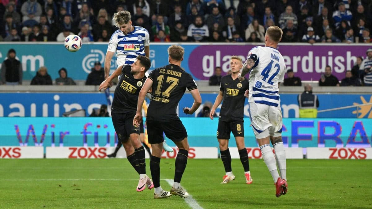 3. Liga: Duisburg wieder nur mit Remis