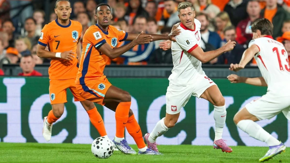 Bei Lewandowski-Comeback: Polen erkämpft Remis gegen Oranje