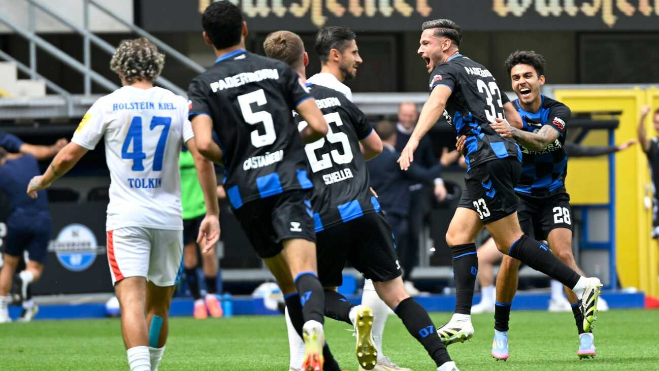 Verrückte Schlussphase: Bilbija lässt Paderborn jubeln