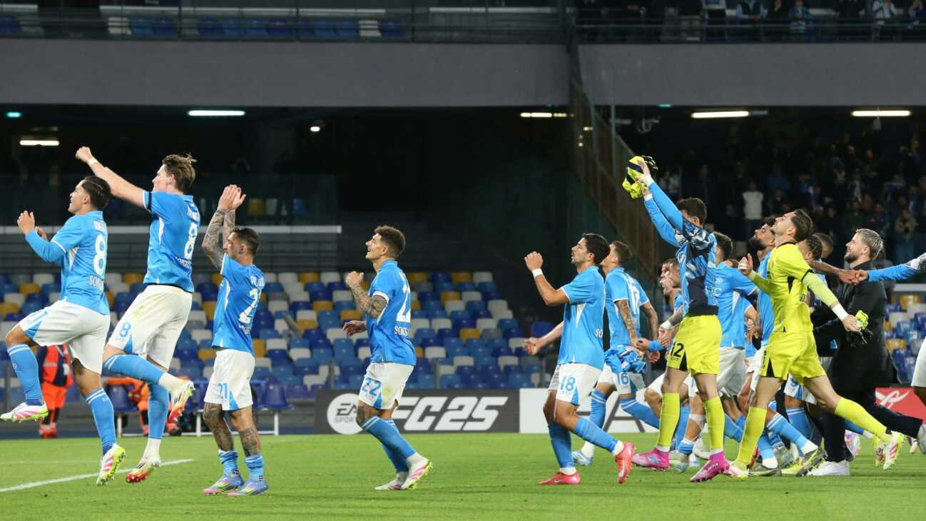 Italien: Neapel übernimmt Tabellenführung