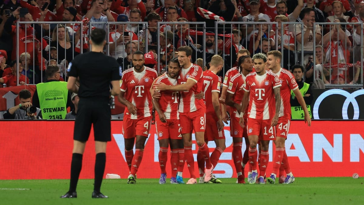 Hattrick von Kane: Bayern mit Machtdemonstration zum Auftakt