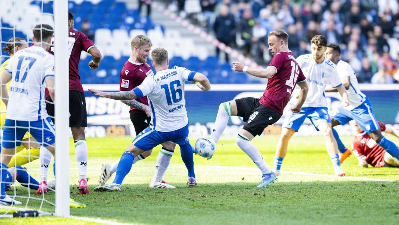 2. Liga: Hannover und Magdeburg trennen sich torlos