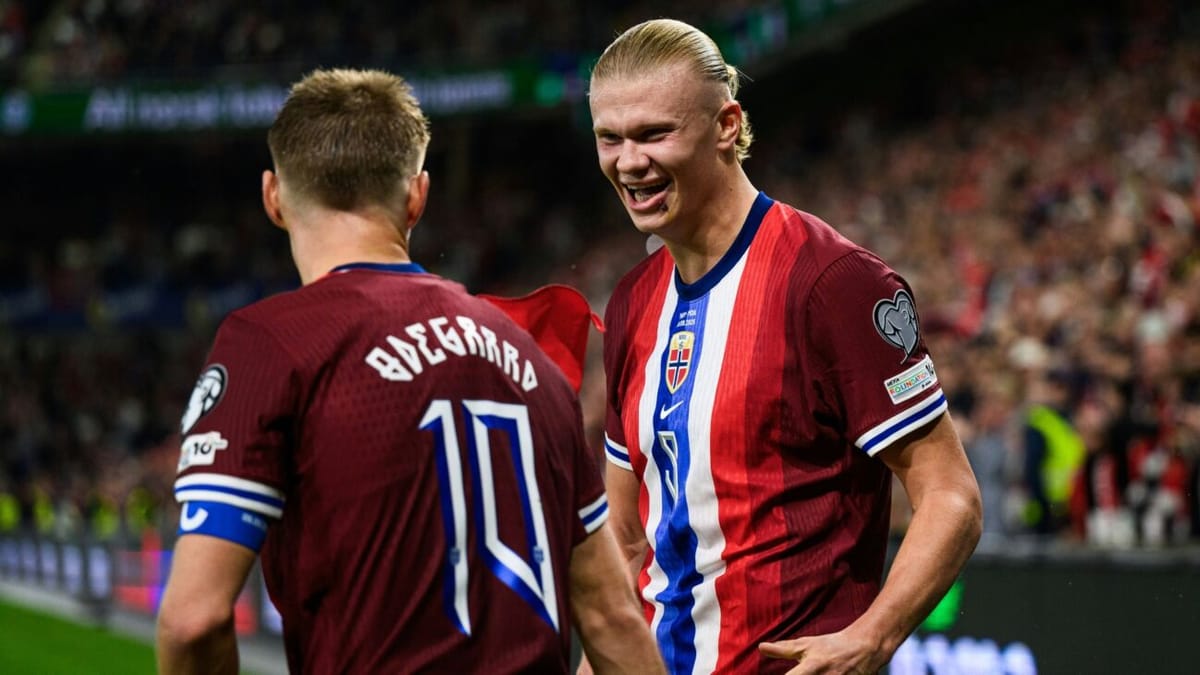 Fünffacher Haaland: Norwegen hat WM im Visier