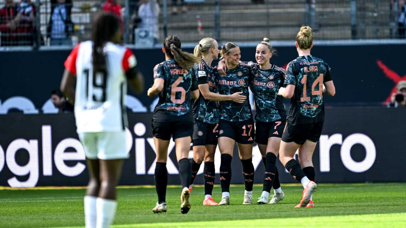 Vorentscheidung in Frankfurt: Bayern-Frauen greifen nach Schale