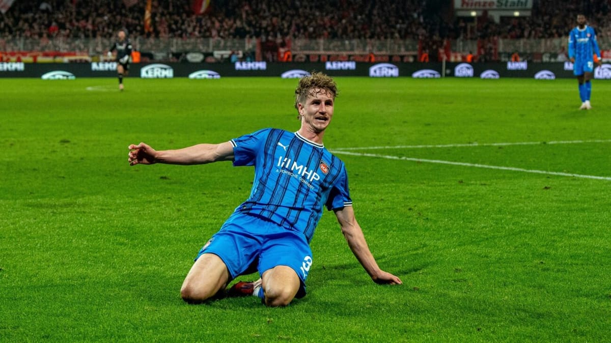 Spieler des Tages: Jan Schöppner (1. FC Heidenheim)