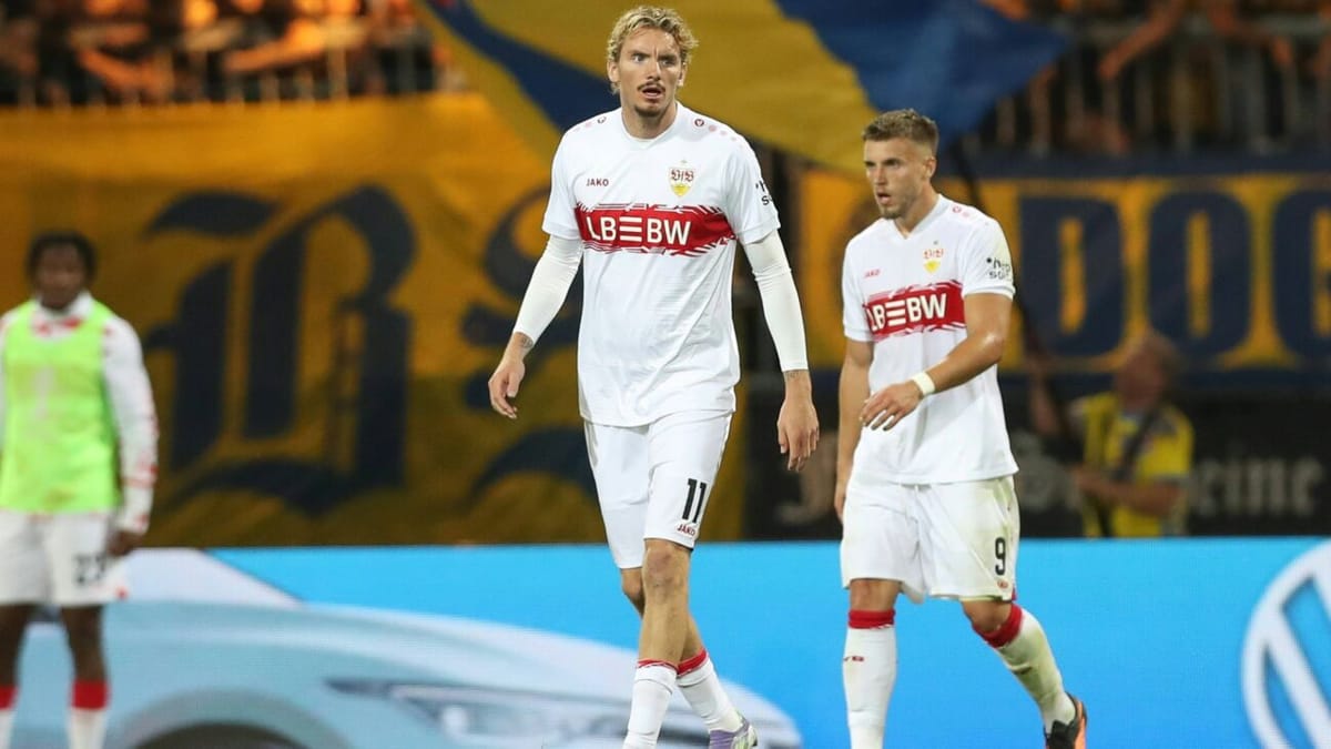 Wilder Schlagabtausch: VfB entgeht Pokal-Blamage