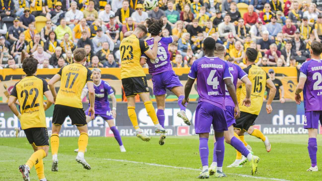 3. Liga: Spitzenreiter Dresden strauchelt