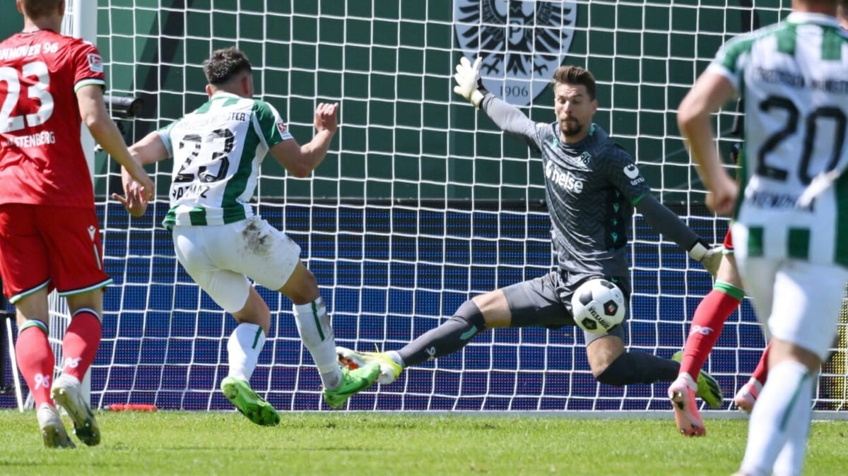 Jubilar Zieler rettet Hannover einen Punkt