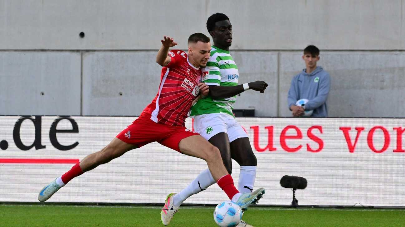 Dank Waldschmidt: Köln rettet Punkt in Fürth