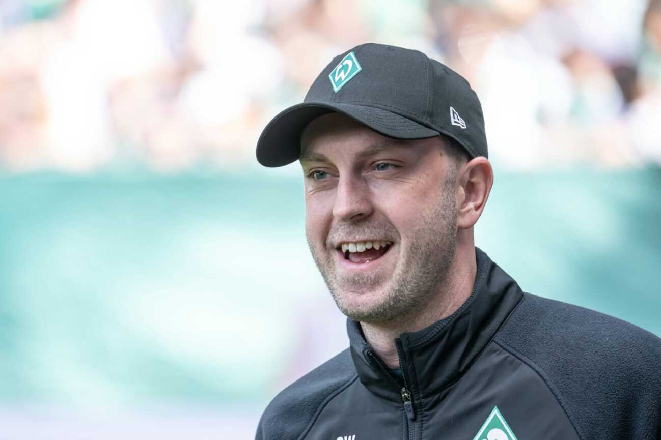 Vertrags-Poker: Werder-Trainer Werner hält sich bedeckt