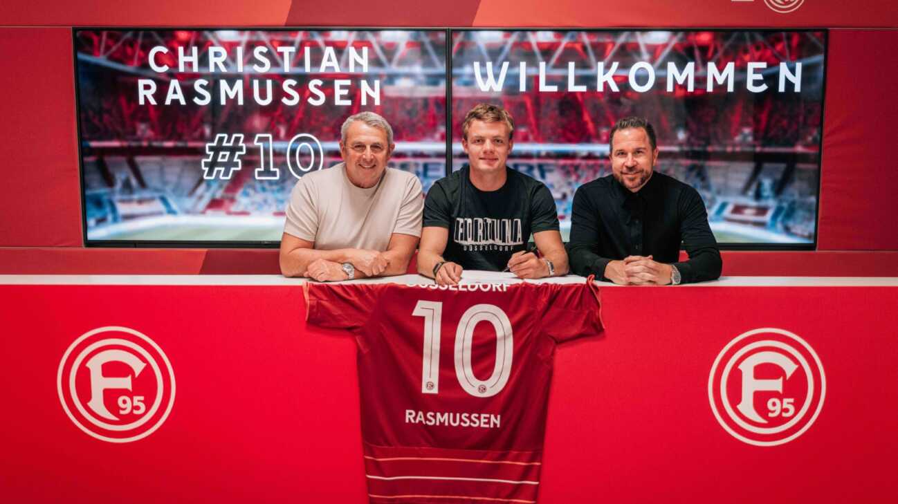 2. Liga: Fortuna holt Ajax-Profi Rasmussen