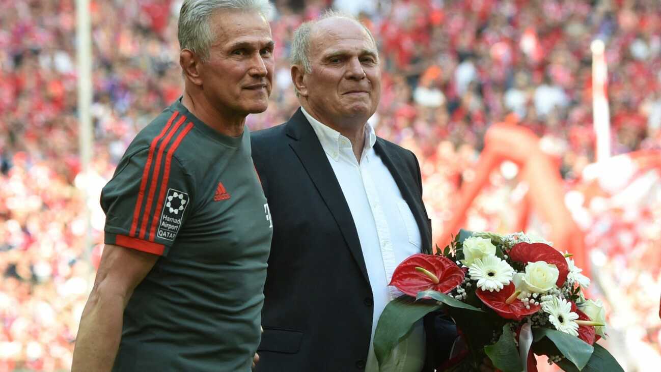 Hoeneß würdigt Jubilar Heynckes: "Du warst immer da"