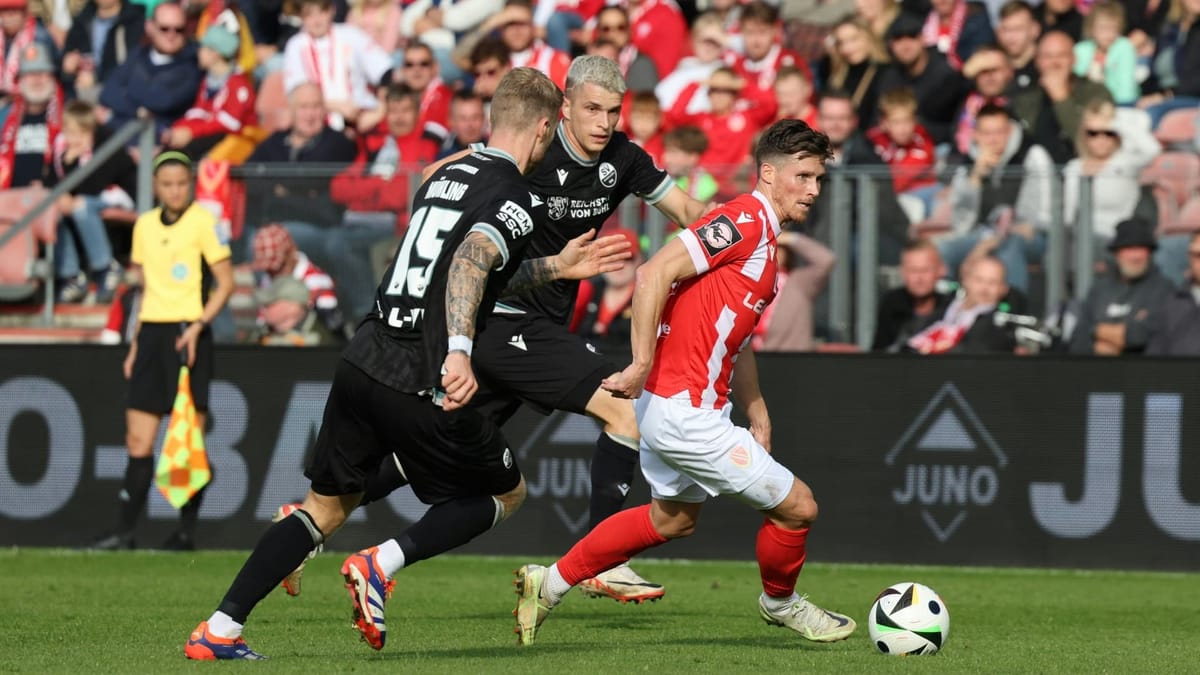 Cottbus holt Remis im Topspiel gegen Sandhausen