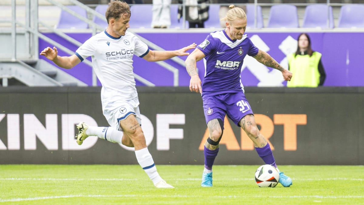 3. Liga: Aue verliert die Tabellenführung