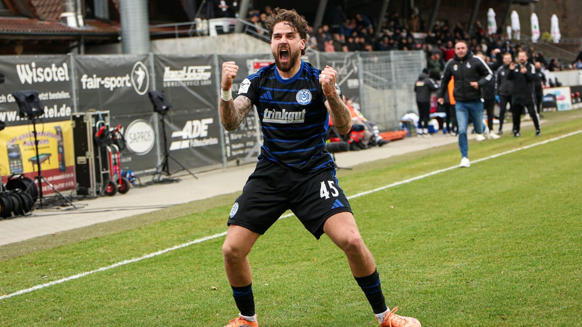 3. Liga: Duisburg springt auf direkten Aufstiegsplatz