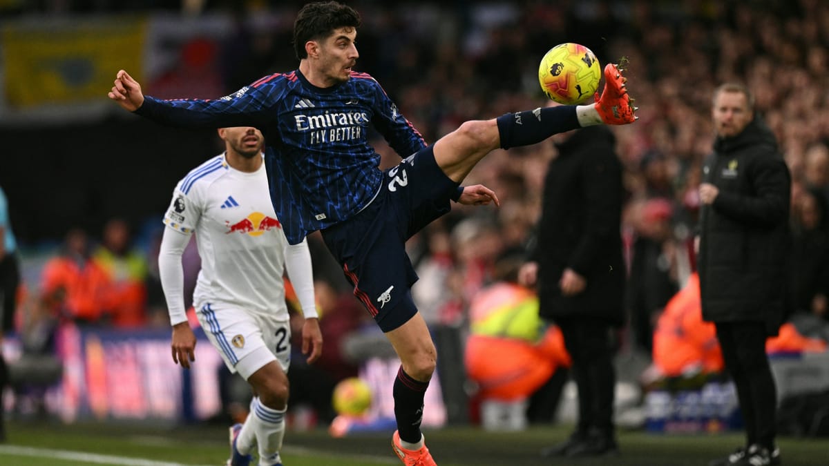 Mit Havertz: Arsenal legt im Meisterkampf vor