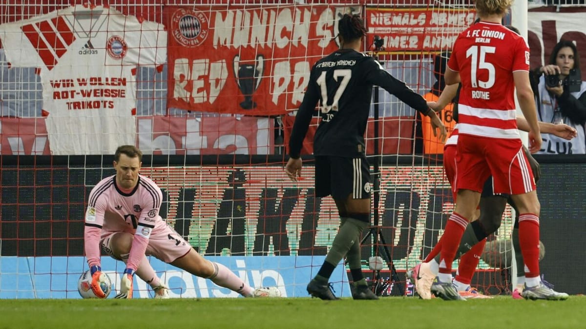 Super-Serie gerissen: Kane rettet Unentschieden bei Union