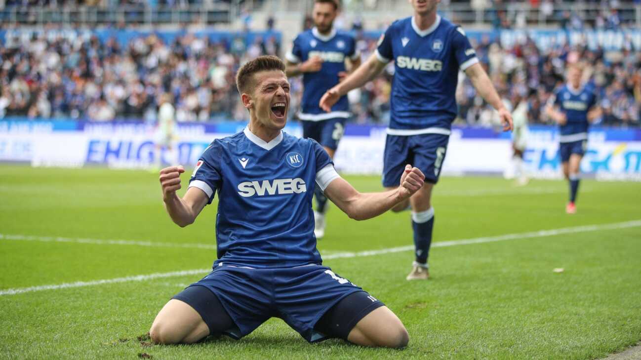 KSC verlängert "langfristig" mit Kapitän Wanitzek