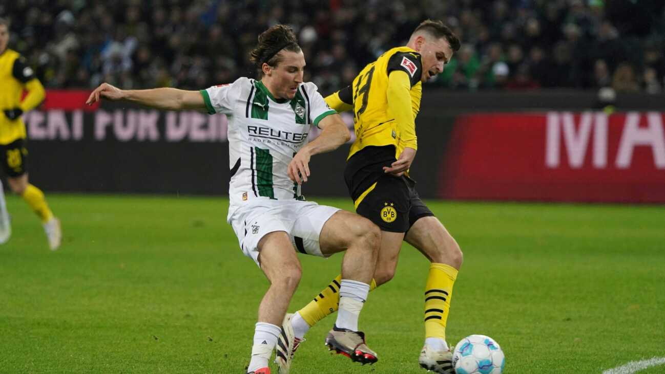 Trotz Führung: BVB auch in Gladbach ohne Sieg