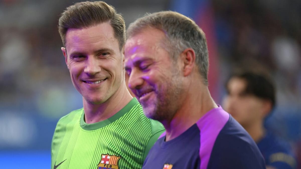 Ter Stegen erstmals wieder im Barca-Kader