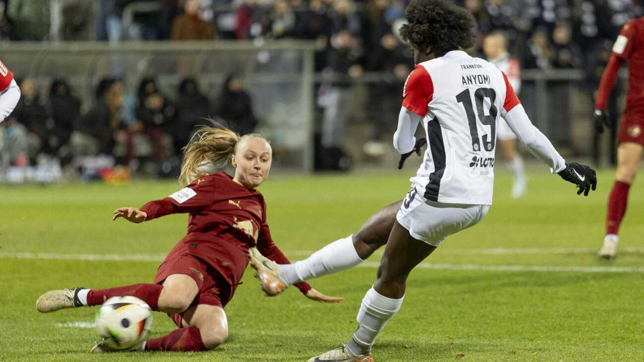 Frauen-Bundesliga: Frankfurt holt sich die Herbstmeisterschaft