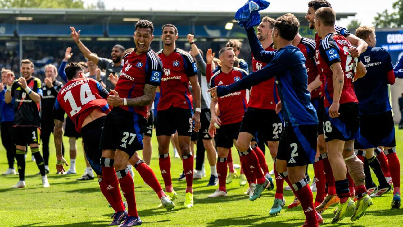 "Richtig Bock aufs Finale": HSV dem Aufstieg ganz nah