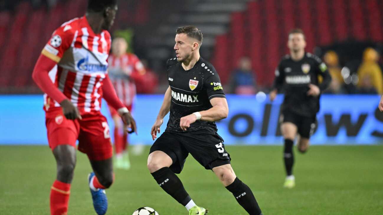 Herber Rückschlag: VfB verliert klar bei Roter Stern