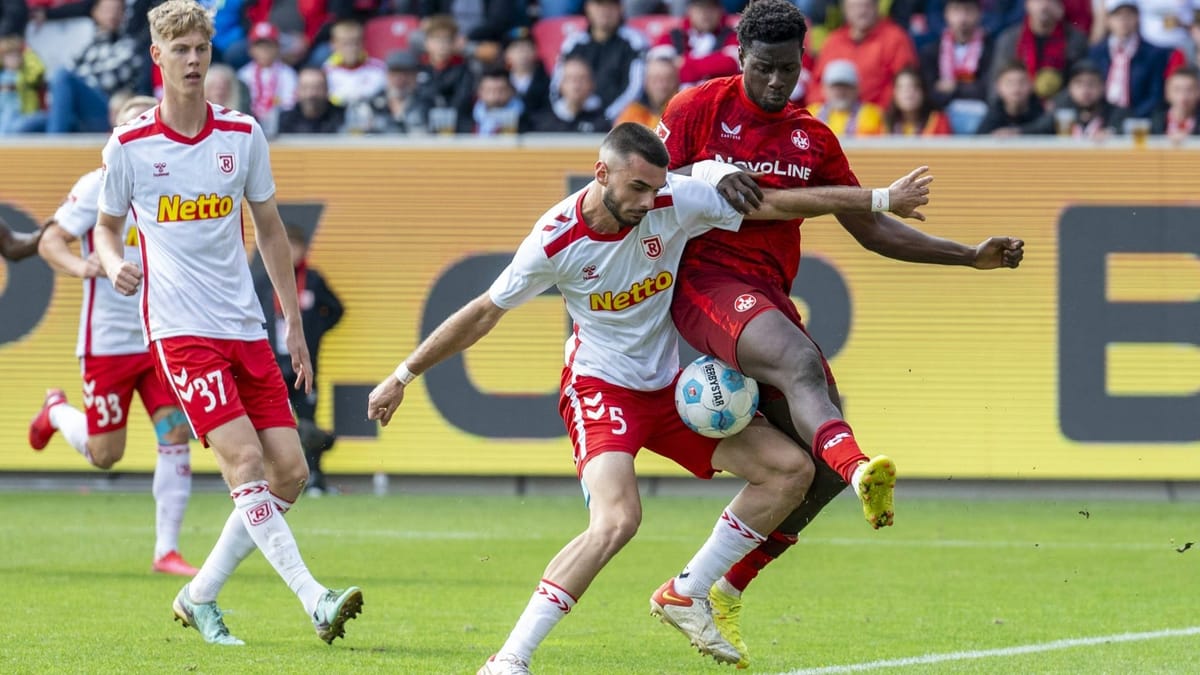 Kaiserslautern nur Remis in Regensburg